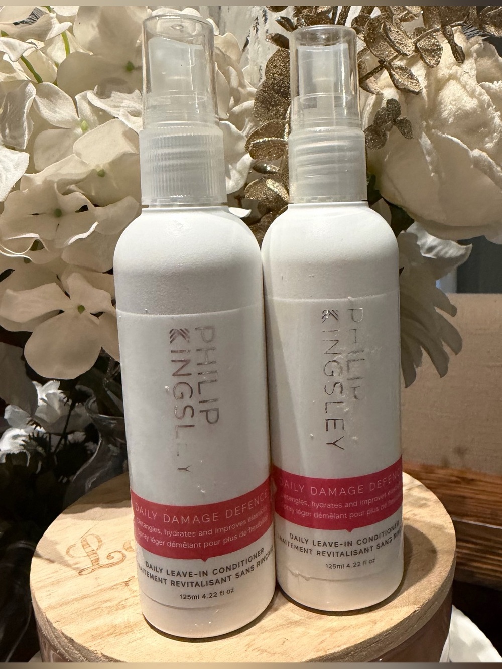 (2) Philip Kingsley Daily Damage Defence Leave-In Conditioner each 4.22 fl oz